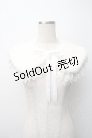 画像: m petit by misako / TT*AM*FFレースレースロリティペット  白 S-25-11-06-014-LO-ZA-AS-ZS