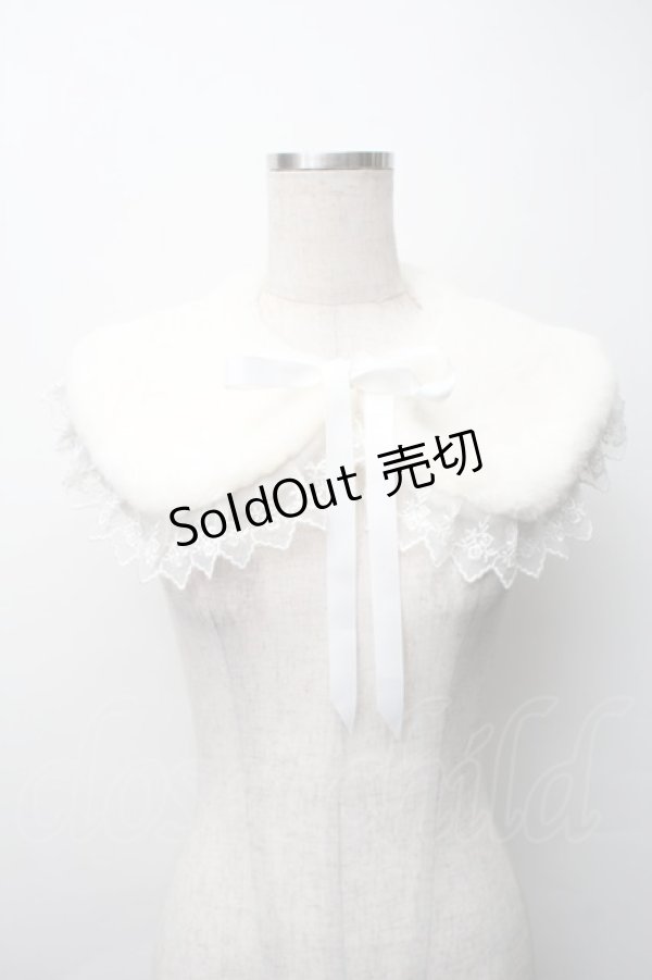 画像1: m petit by misako / TT*AM*FFレースレースロリティペット  白 S-25-11-06-014-LO-ZA-AS-ZS (1)