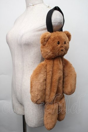 画像: merry jenny / Bear Hand Bag  ブラウン S-25-11-06-016-LO-BG-HR-ZS