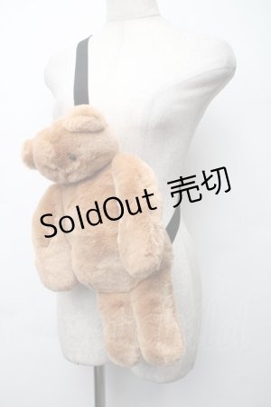 画像: merry jenny / クマショルダーバッグ  ブラウン S-25-11-06-017-LO-BG-HR-ZS