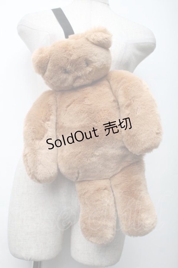 画像2: merry jenny / クマショルダーバッグ  ブラウン S-25-11-06-017-LO-BG-HR-ZS (2)