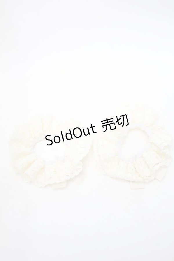 画像2: m petit by misako / AM*NI2Pレースシュシュ  オフ S-25-11-06-002-LO-ZA-AS-ZS (2)