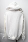 画像2: Secret Honey / 裏起毛ファーうさ耳パーカー  白 S-25-11-06-027-CA-CO-HR-ZS (2)