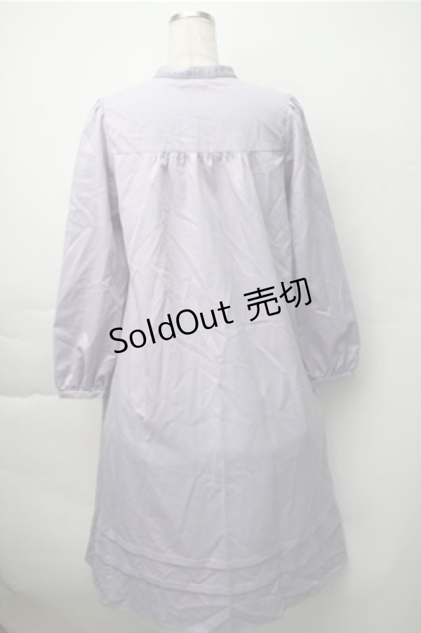 画像2: axes femme / ヨーク切替ワンピース  ラベンダー S-25-11-07-034-AX-OP-HR-ZS (2)