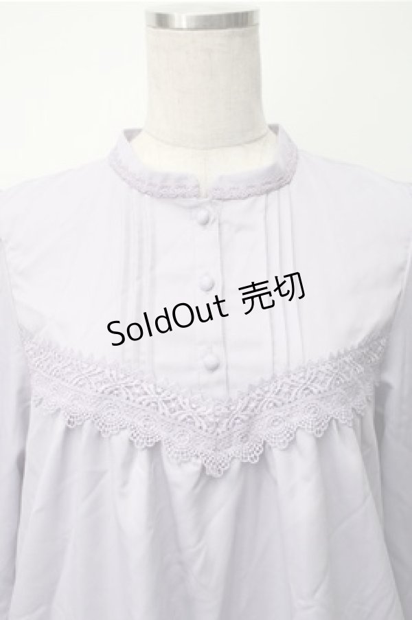 画像3: axes femme / ヨーク切替ワンピース  ラベンダー S-25-11-07-034-AX-OP-HR-ZS (3)