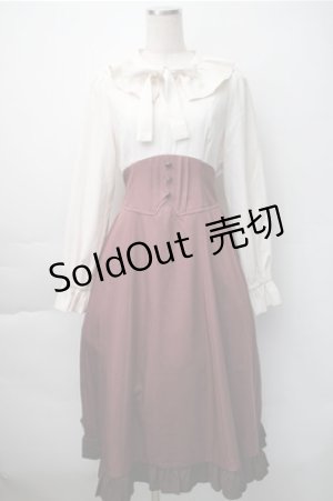 画像: axes femme / ハイウエストドッキングワンピース   S-25-11-07-037-AX-OP-HR-ZS