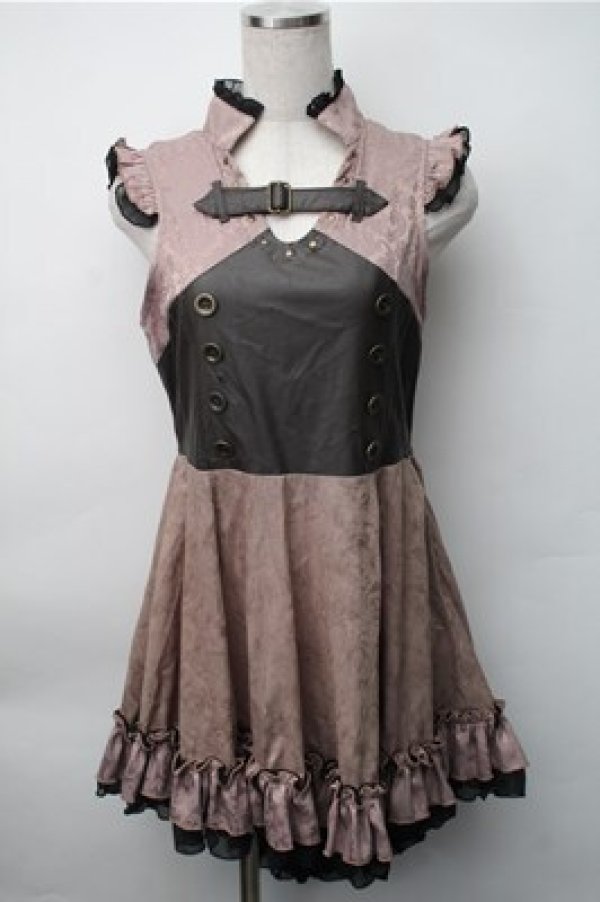 画像1: STEAM / ジャガードワンピース  ベージュ S-25-11-07-038-HN-OP-AS-ZS (1)