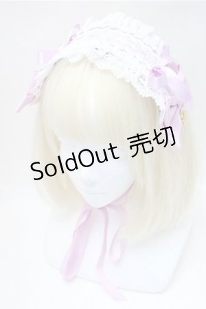 画像: BABY,THE STARS SHINE BRIGHT / プリンセスドロップヘッドドレス  ラベンダー S-25-11-07-005-BA-AC-AS-ZS