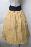 画像2: axes femme / ビット付ハイウエストスカート  イエロー S-25-11-07-052-AX-SK-HR-ZS (2)