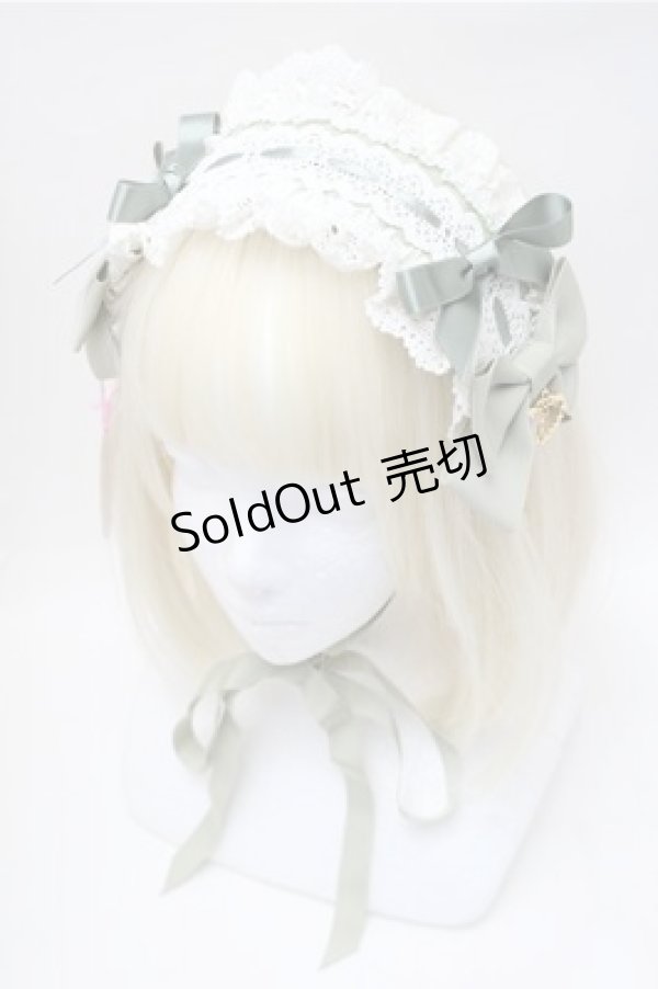 画像1: BABY,THE STARS SHINE BRIGHT / プリンセスドロップヘッドドレス  グリーン S-25-11-07-006-BA-AC-AS-ZS (1)