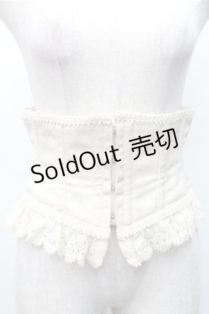 画像: abilletage / レースプリントコルセット 4 オフ S-25-11-07-007-GO-TO-AS-ZS