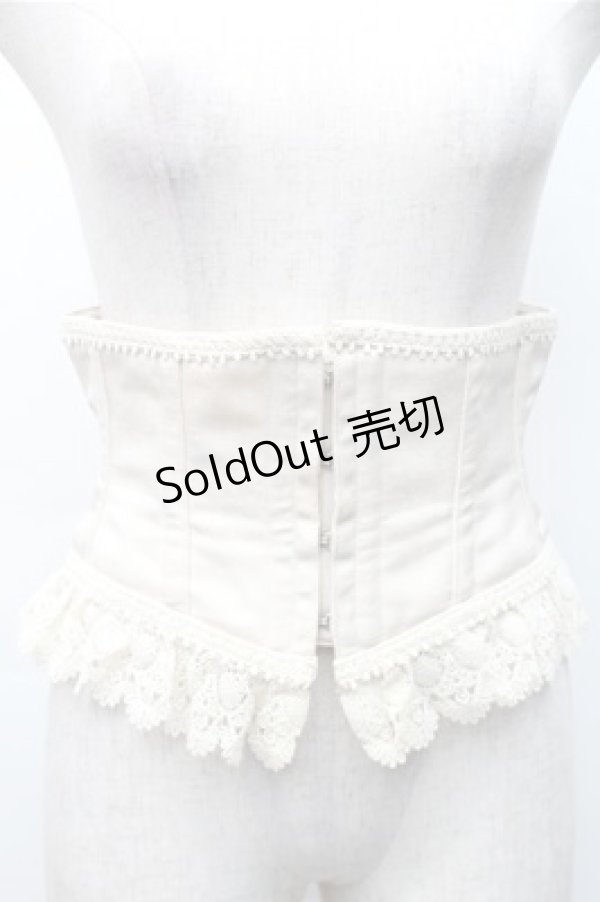 画像1: abilletage / レースプリントコルセット 4 オフ S-25-11-07-007-GO-TO-AS-ZS (1)