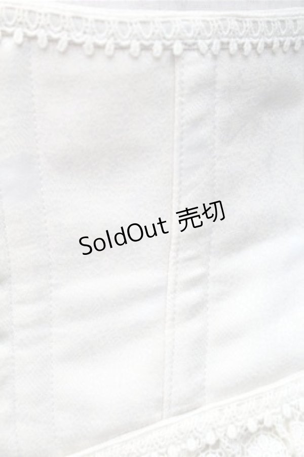 画像3: abilletage / レースプリントコルセット 4 オフ S-25-11-07-007-GO-TO-AS-ZS (3)