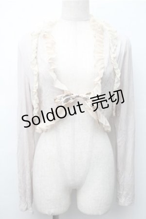 画像: STEAM / カットボレロ  グレー S-25-11-07-017-HN-TO-AS-ZS