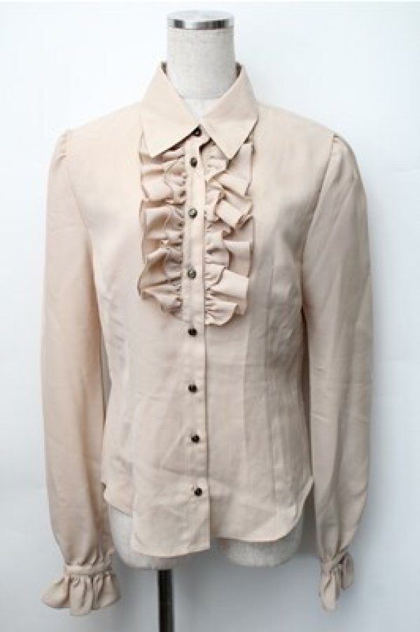 画像1: NO.S PROJECT / 二次元と運命が交差するブラウス  オフ S-25-11-07-026-LO-BL-AS-ZS (1)