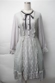 画像1: axes femme / イレヘムレースワンピース  グレー S-25-11-07-030-AX-OP-HR-ZS (1)