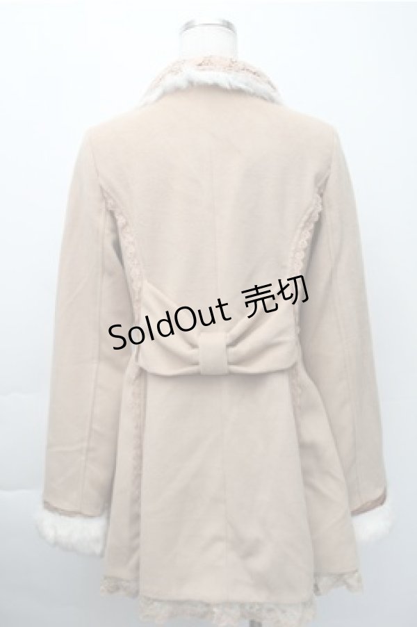 画像2: LIZ LISA / ラビットファーコート  ブラウン S-25-11-09-038-LO-CO-AS-ZS (2)