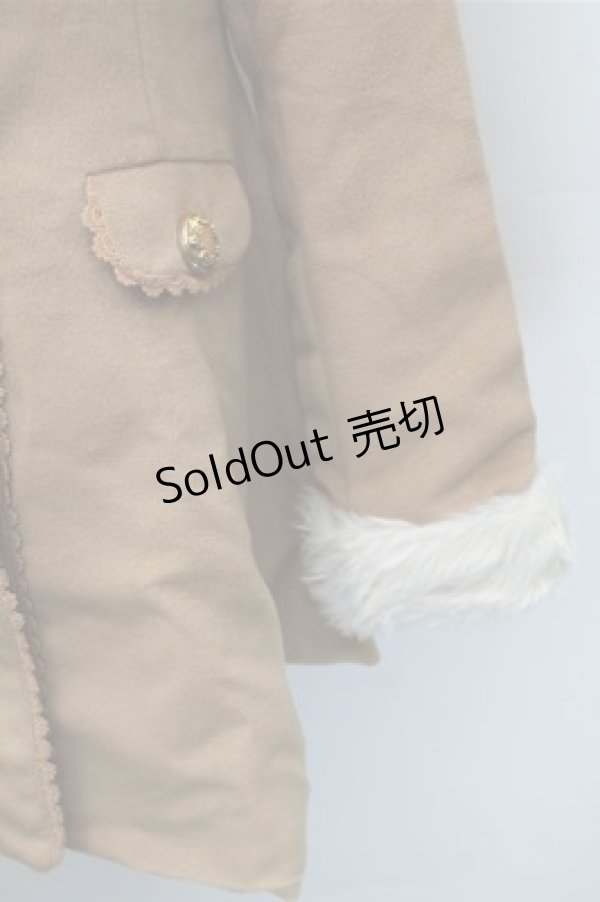 画像5: LIZ　LISA / ファー襟コート  ブラウン S-25-11-09-039-LO-OP-AS-ZS (5)