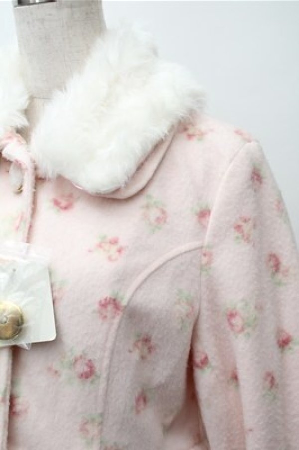 画像3: LIZ LISA / 花柄コート  ピンク S-25-11-09-042-LO-CO-AS-ZS (3)