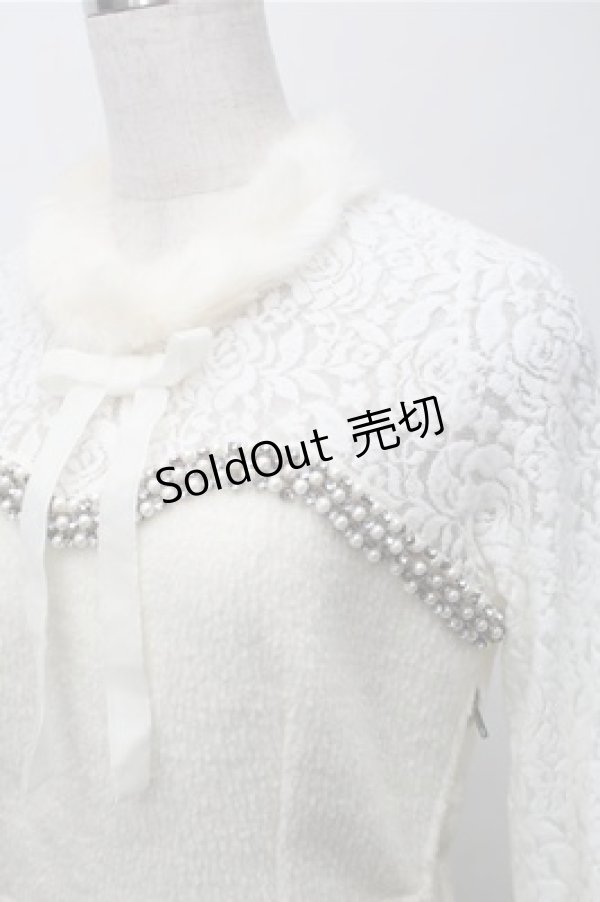 画像3: Swankiss / 裾ファーワンピース  オフ S-25-11-09-051-CA-OP-AS-ZS (3)