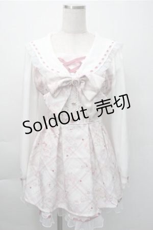 画像: LIZ LISA / sewing bear柄セットアップ 0 ピンク S-25-11-09-053-LO-TO-HR-ZS