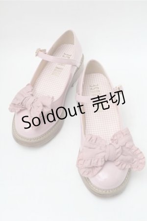 画像: PINK HOUSE / エナメルリボンシューズ S ピンク S-25-11-09-006-LO-SH-AS-ZS