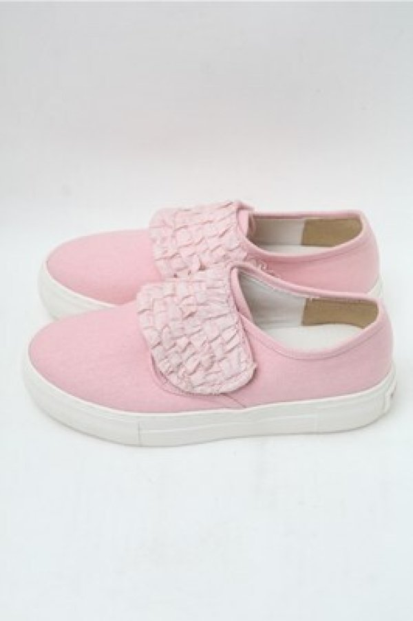 画像2: PINK HOUSE / ピコフリルスニーカー S ピンク S-25-11-09-008-LO-SH-AS-ZS (2)