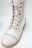 画像4: PINK HOUSE / レースアップブーツ S オフ S-25-11-09-009-LO-SH-AS-ZS (4)
