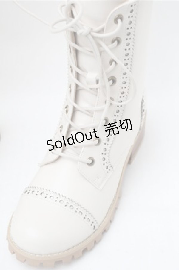 画像4: PINK HOUSE / レースアップブーツ S オフ S-25-11-09-009-LO-SH-AS-ZS (4)