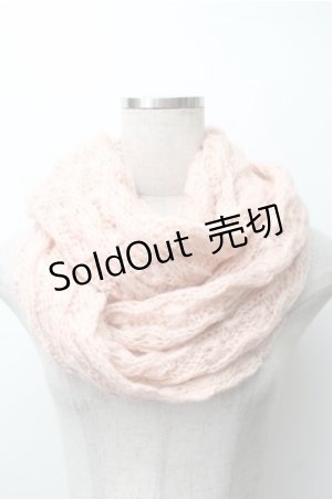 画像: Tralala / スヌード  ピンク S-25-11-09-017-LO-ZA-AS-ZS