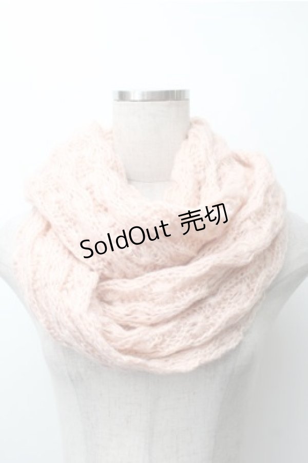 画像1: Tralala / スヌード  ピンク S-25-11-09-017-LO-ZA-AS-ZS (1)