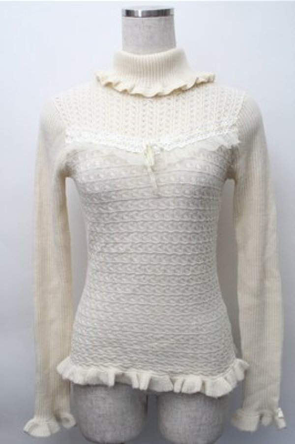 画像1: LIZ LISA / ハイネックトップス  オフ S-25-11-09-020-LO-TO-AS-ZS (1)