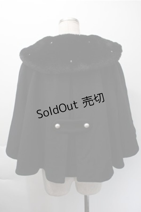 画像2: Angelic Pretty / Dollyケープコート  黒 S-25-11-09-031-AP-CO-HR-ZS (2)