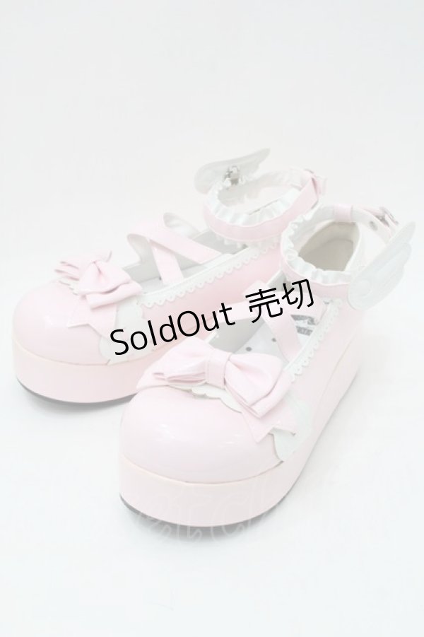画像1: LOLITA / エナメルリボンパンプス 40 ピンク S-25-11-10-006-LO-SH-HR-ZS (1)