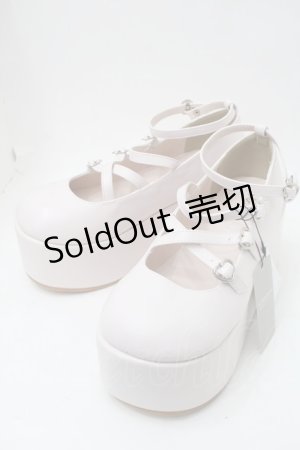 画像: Ank Rouge / 厚底パンプス LL ピンク S-25-11-10-007-CA-SH-HR-ZS