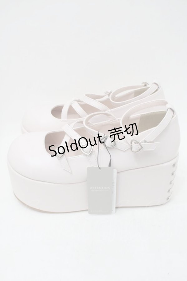 画像2: Ank Rouge / 厚底パンプス LL ピンク S-25-11-10-007-CA-SH-HR-ZS (2)