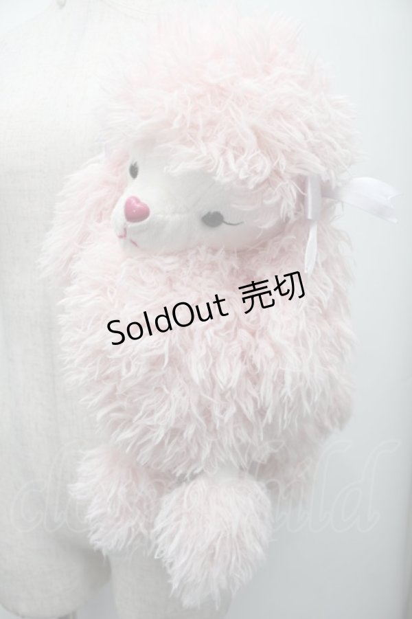 画像2: Swankiss / プードルバッグ  ピンクｘ白 S-25-11-10-010-CA-BL-HR-ZS (2)