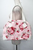 画像4: BABY,THE STARS SHINE BRIGHT / シュガーブーケ〜永遠の乙女の憧れ〜柄ボストンBag  ピンク S-25-11-10-013-BA-BG-AS-ZS (4)