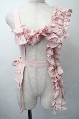 画像: lilLilly / フリルハーネス  ピンク S-25-11-10-014-LO-BL-HR-ZS