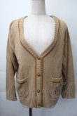 画像1: Fi.n.t / リボン刺繍カーディガン  ベージュ S-25-11-10-016-CA-TO-AS-ZS (1)