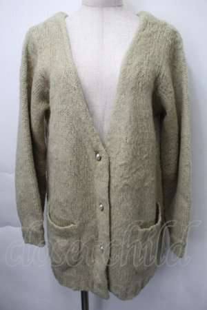 画像: F&A / ニットカーディガン  グリーン S-25-11-10-019-LO-TO-AS-ZS