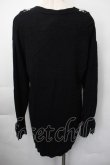 画像2: HYSTERIC GLAMOUR / ゼブラロングニット  黒ｘ白 S-25-11-10-033-PU-TS-HR-ZS (2)
