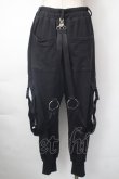 画像2: KRY CLOTHING / 「DEKAIHAE」 ポケットパンツ  黒 S-25-11-10-062-EL-TO-HR-ZS (2)