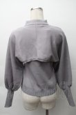 画像2: an another angelus / ボレロアンサンブルニット  グレー S-25-11-12-005-CA-TO-AS-ZS (2)
