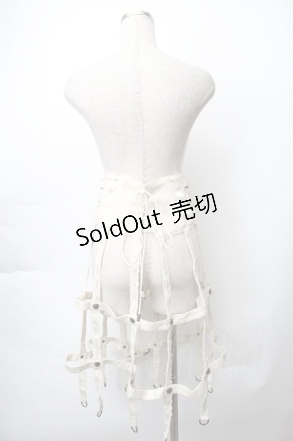 画像2: Ozz oneste / 鳥かごデザインコルセット  オフ S-25-11-12-001-OO-SK-AS-ZS (2)