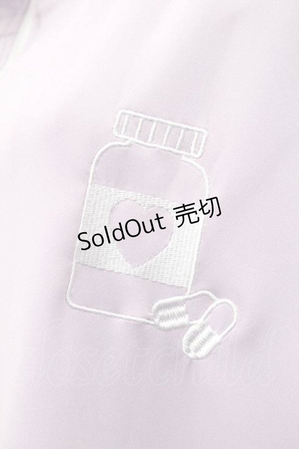 画像3: ACDC RAG / 輸血/薬瓶 ジャージジャケット  ラベンダー S-25-11-12-012-PU-TO-AS-ZS (3)