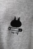 画像3: MINT NeKO / MINT Nekoパーカー  グレー S-25-11-12-013-HN-TO-AS-ZS (3)