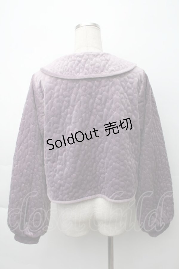 画像2: merry jenny / キルティング中綿コート  ラベンダー S-25-11-12-015-LO-CO-AS-ZS (2)