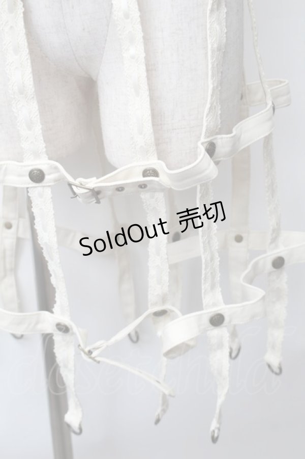 画像4: Ozz oneste / 鳥かごデザインコルセット  オフ S-25-11-12-001-OO-SK-AS-ZS (4)