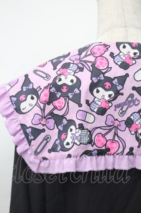 画像3: ACDC RAG / クロミ ブラウス  黒 S-25-11-12-043-PU-BL-AS-ZS (3)